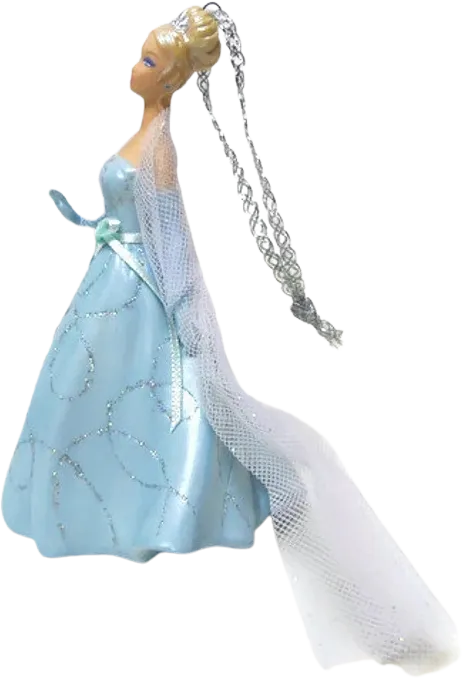 00s 2001 Holiday Barbie Ornament Collector's Series By Hallmark