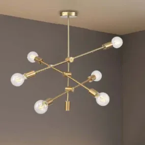 1061-6H Modern Chandelier