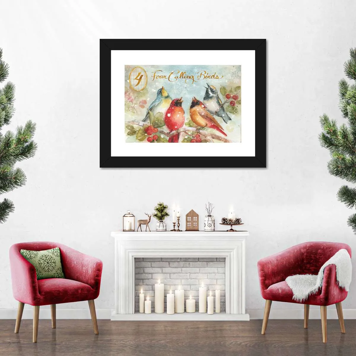 12 Days Of Christmas IV Wall Art