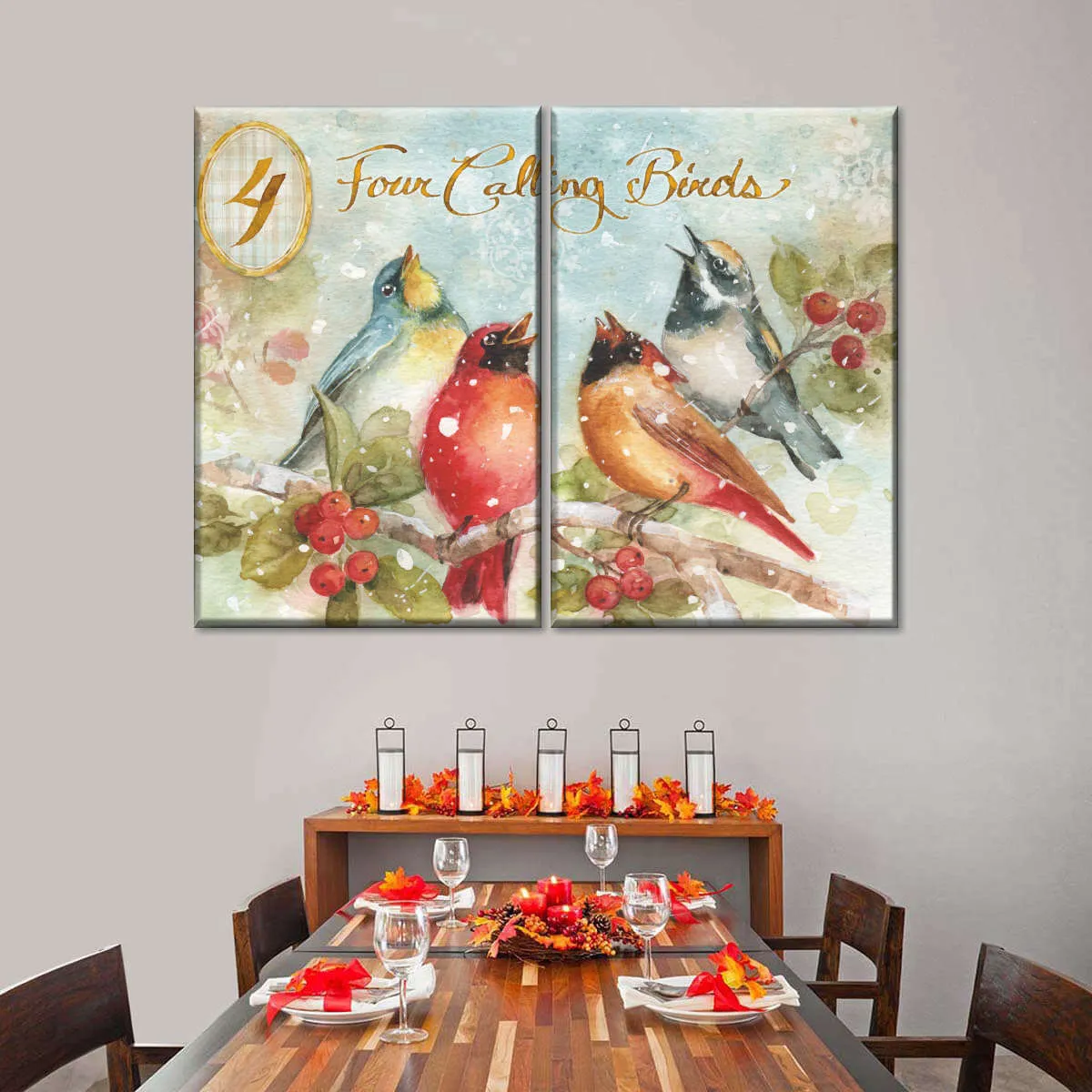 12 Days Of Christmas IV Wall Art