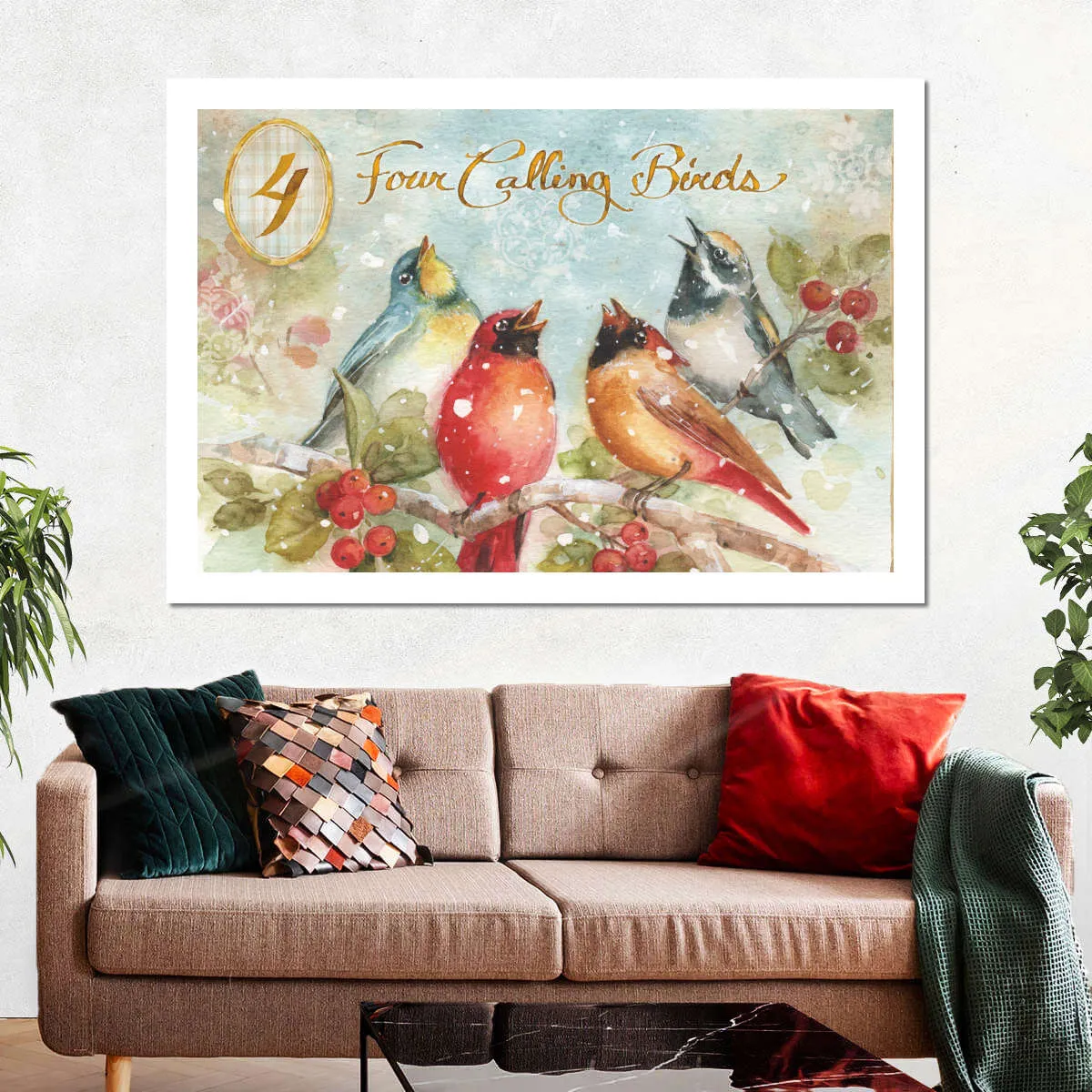 12 Days Of Christmas IV Wall Art