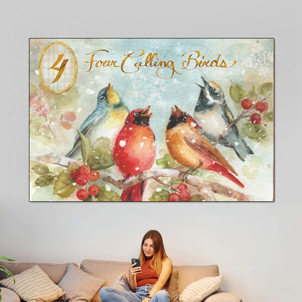 12 Days Of Christmas IV Wall Art