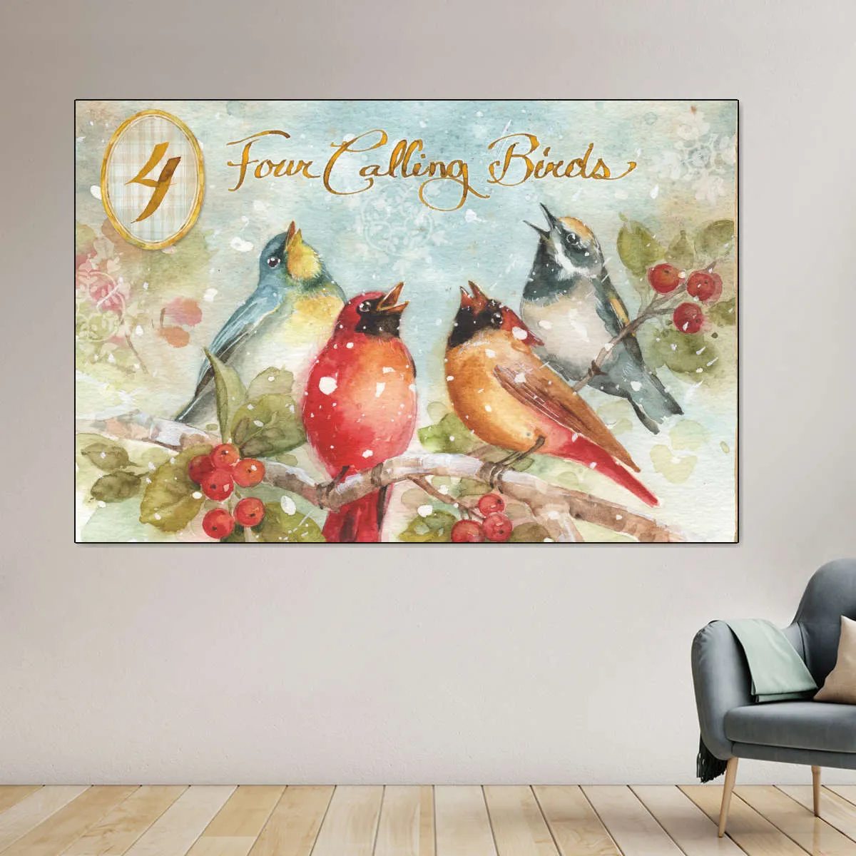 12 Days Of Christmas IV Wall Art