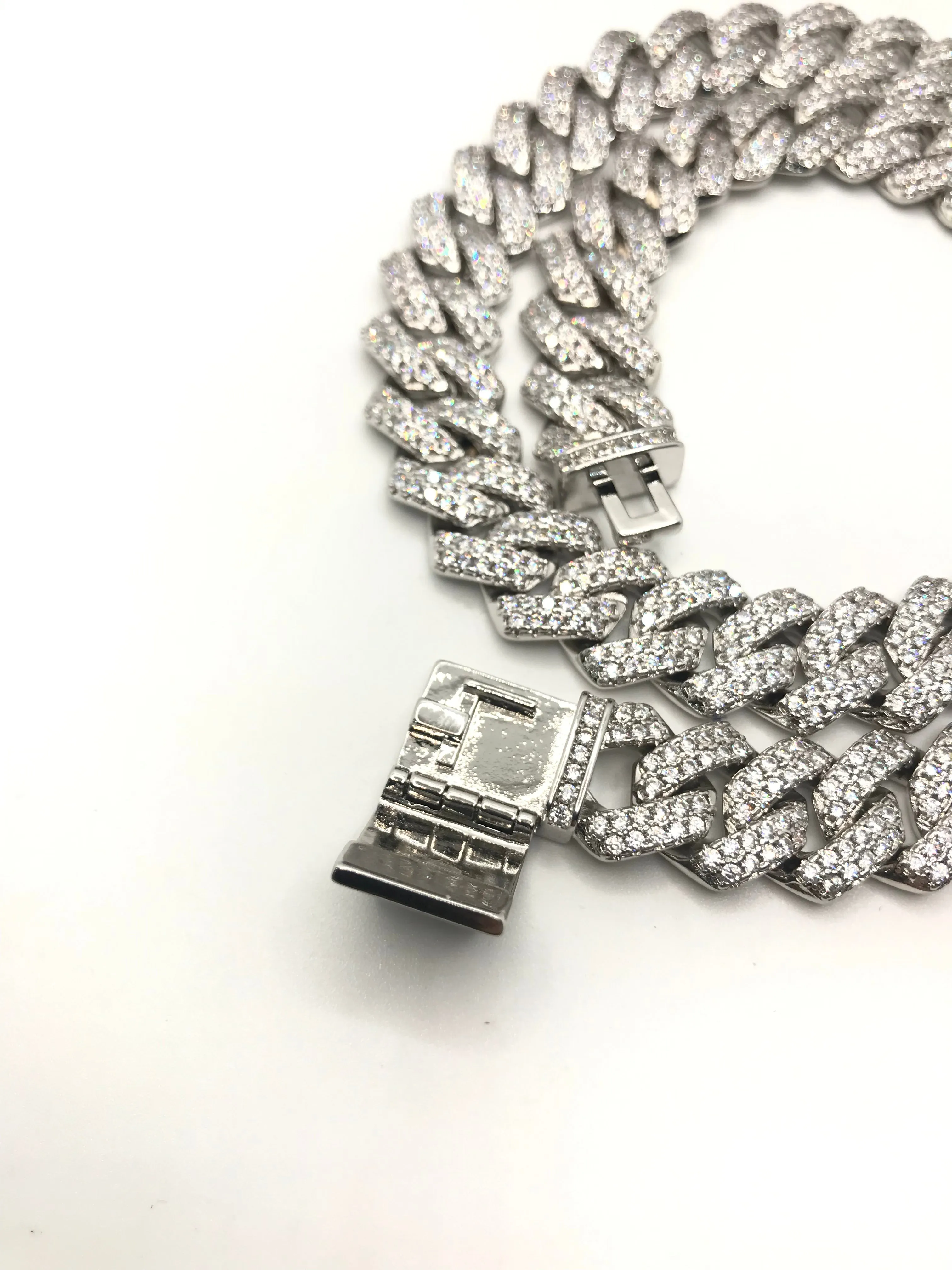 13mm cuban link iced out chain