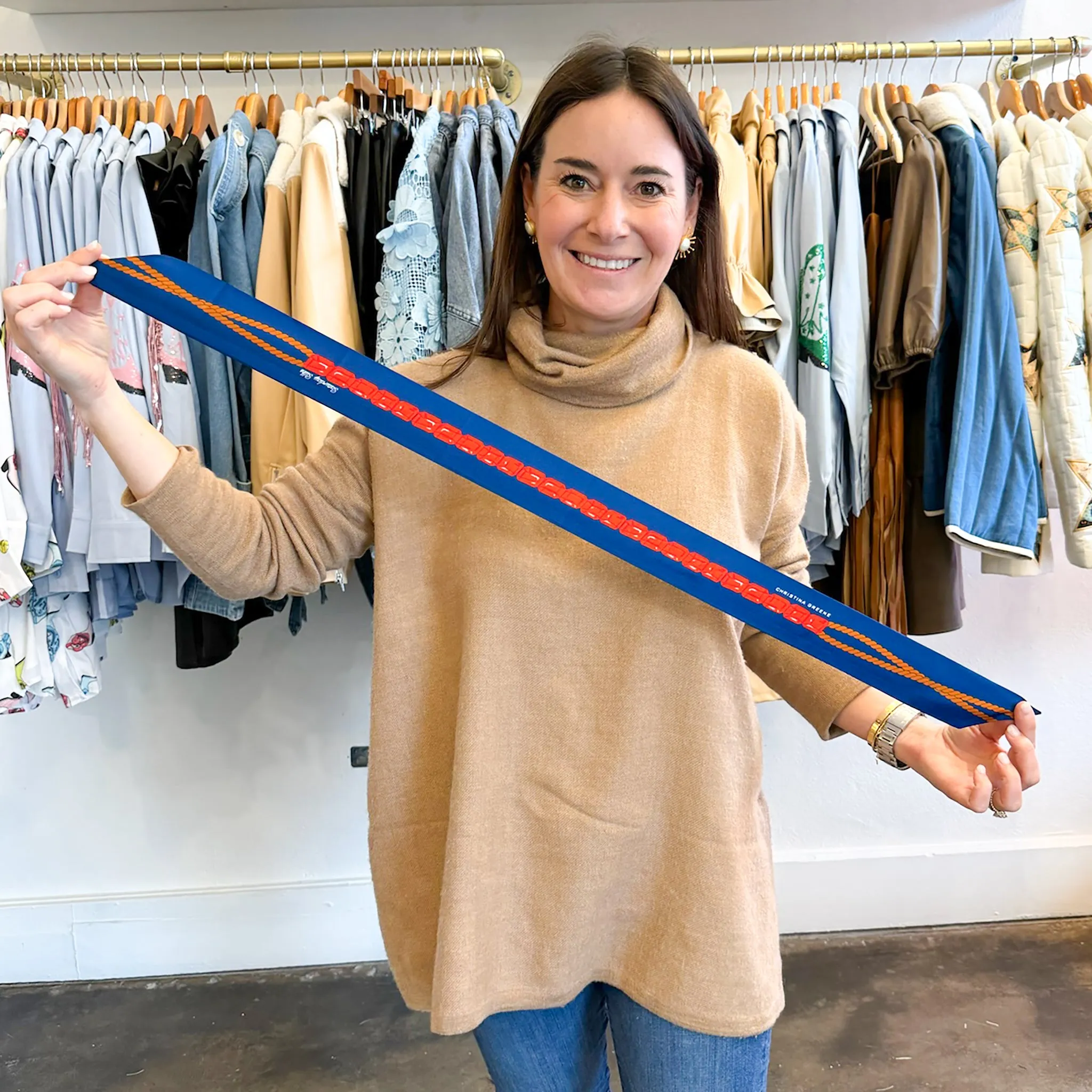 2024 Houston Rodeo Twilly Scarf - Saturday Silks x Christina Greene