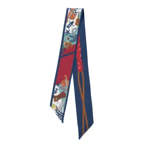 2024 Houston Rodeo Twilly Scarf - Saturday Silks x Christina Greene