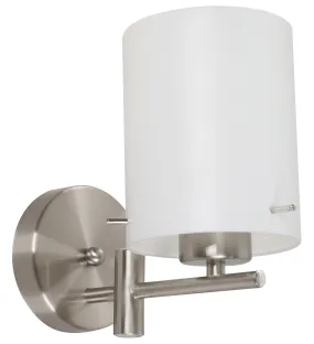 21573 Wall Light in Satin Nickel