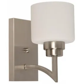 21994 Wall Light in Satin Nickel