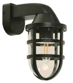 23676 Outdoor Wall Light in Sand Black