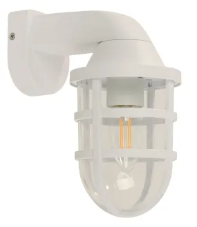 23676 Outdoor Wall Light in Sand White