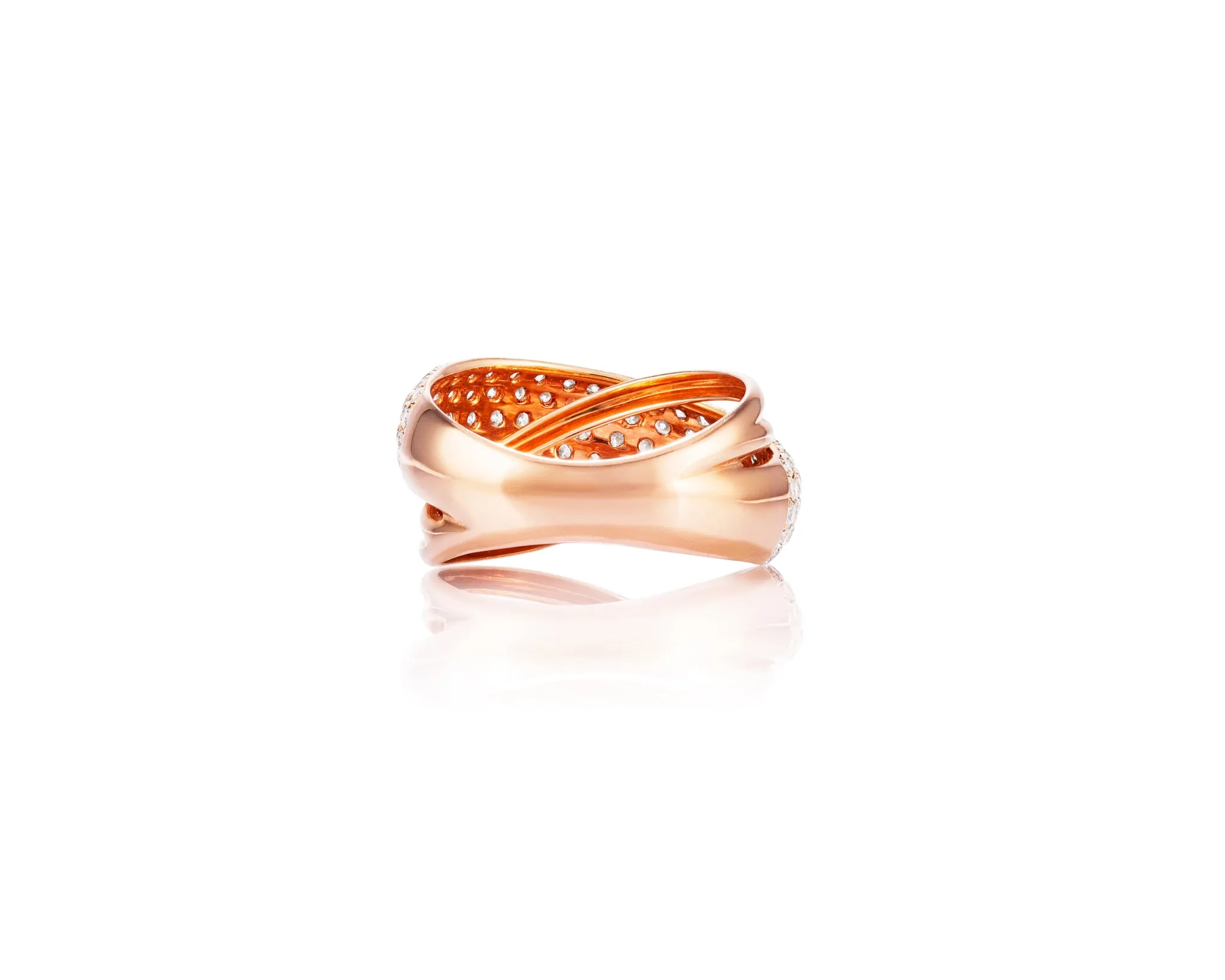 2ct Diamond 18kt Rose Gold Ring