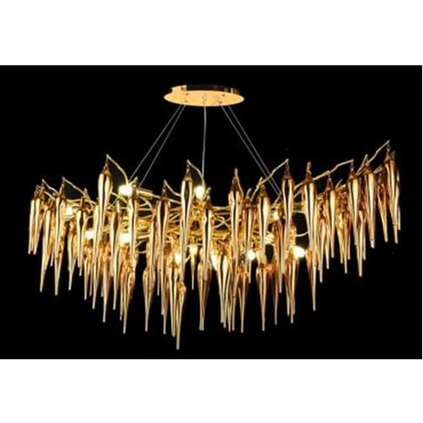 3026-L-1300x500mm Rectangular Chandeliers