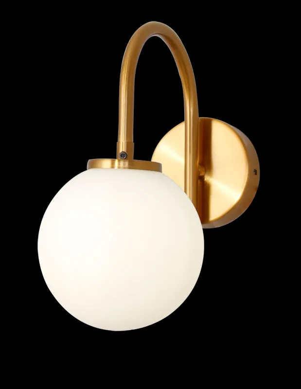 8932 1 Light Wall Sconce in Brass