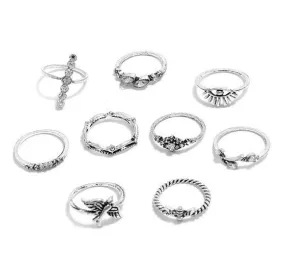 9pc /11pc/13pc Stylish Rings Set For Different Occasions