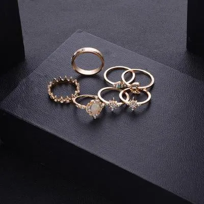 9pc /11pc/13pc Stylish Rings Set For Different Occasions