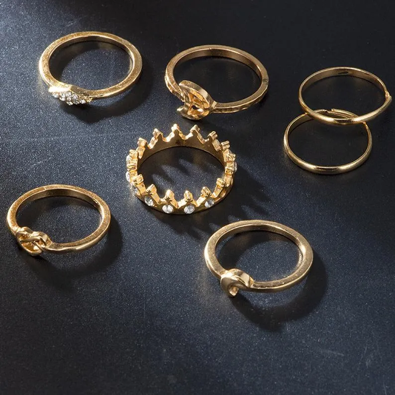 9pc /11pc/13pc Stylish Rings Set For Different Occasions