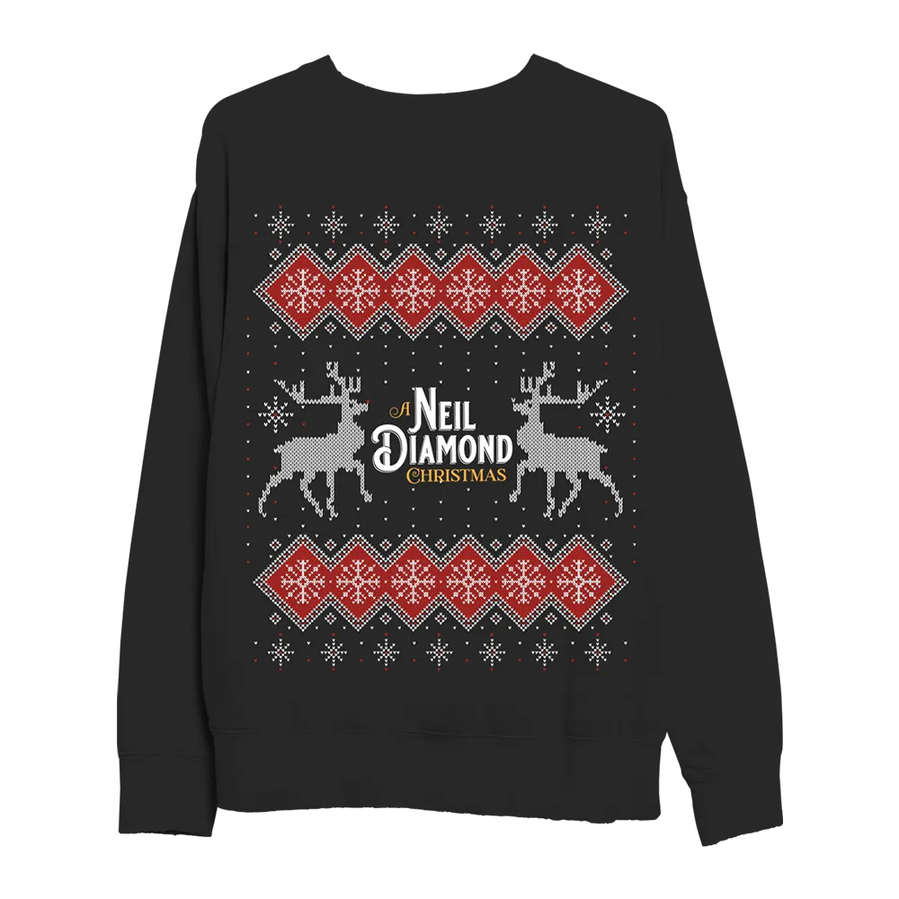 A Neil Diamond Christmas Black Crewneck