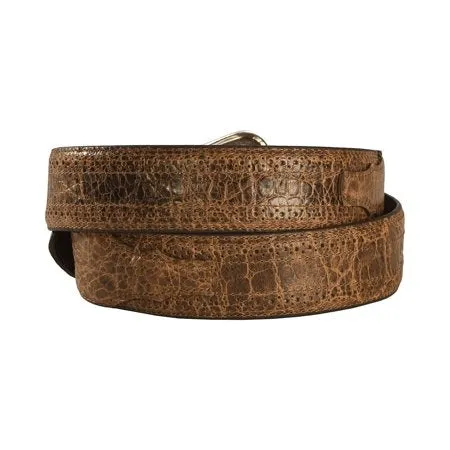 A10011717 Brown Gator Print Belt