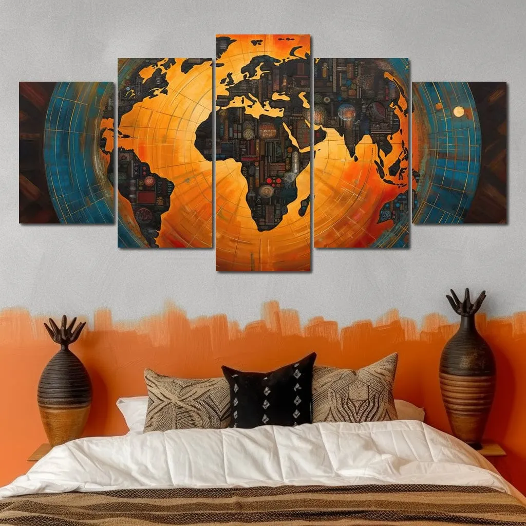 African Globe - Sakeem Gibbs