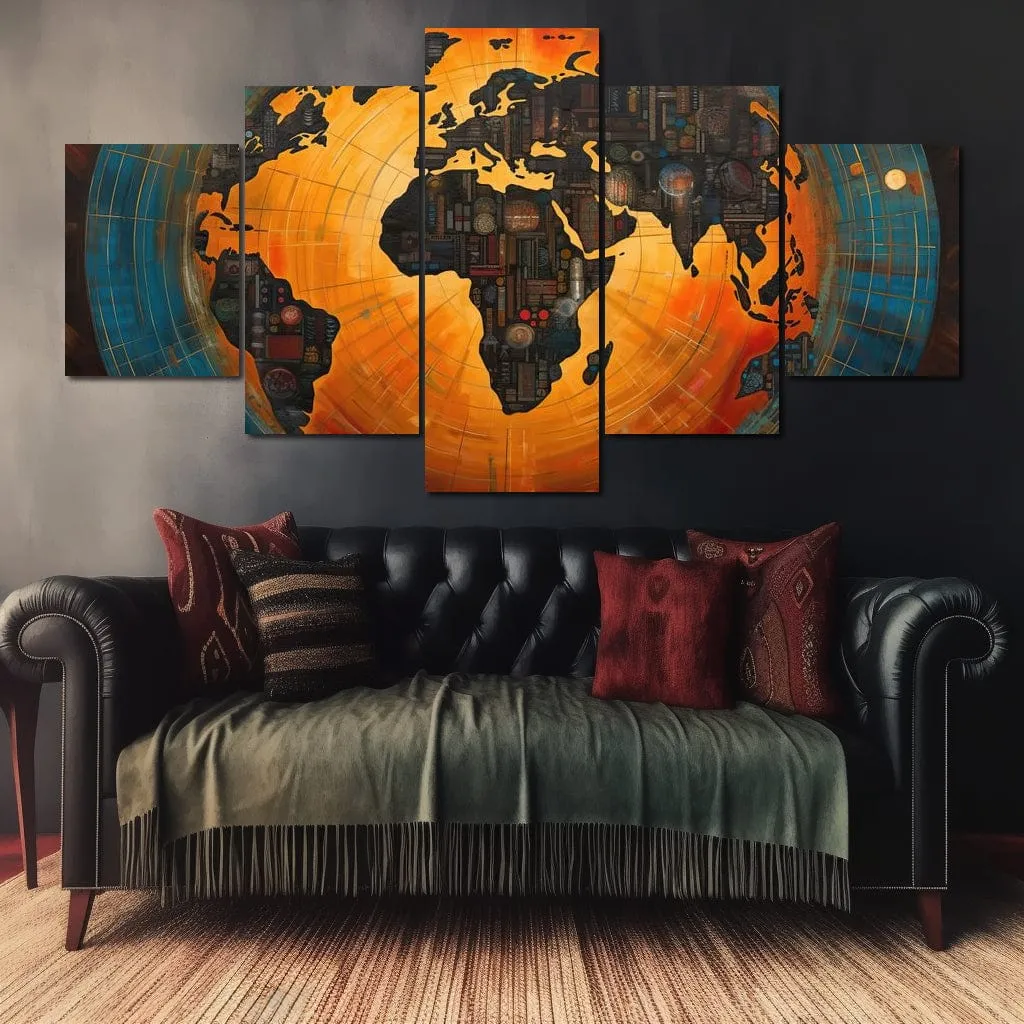 African Globe - Sakeem Gibbs