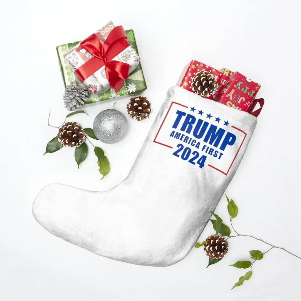 America First Trump Christmas Stockings