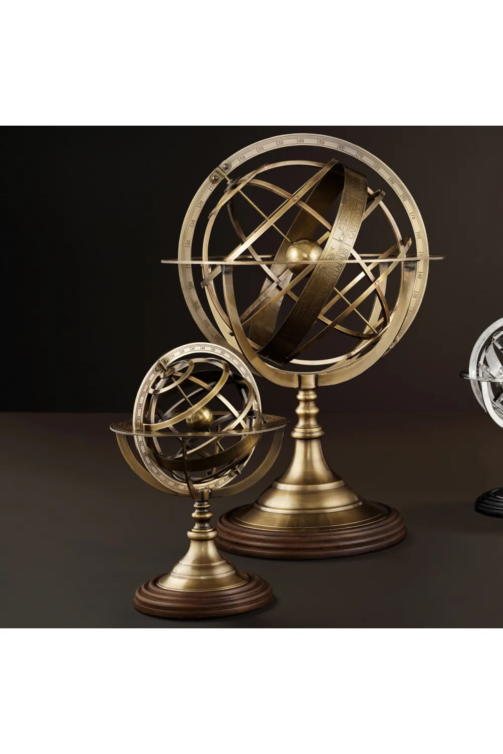 Antique Brass Globe - S | Eichholtz