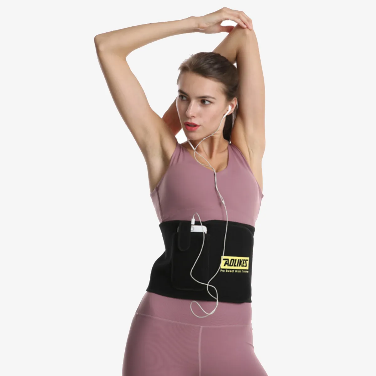 Aolikes Workout Waist Pocket Belt