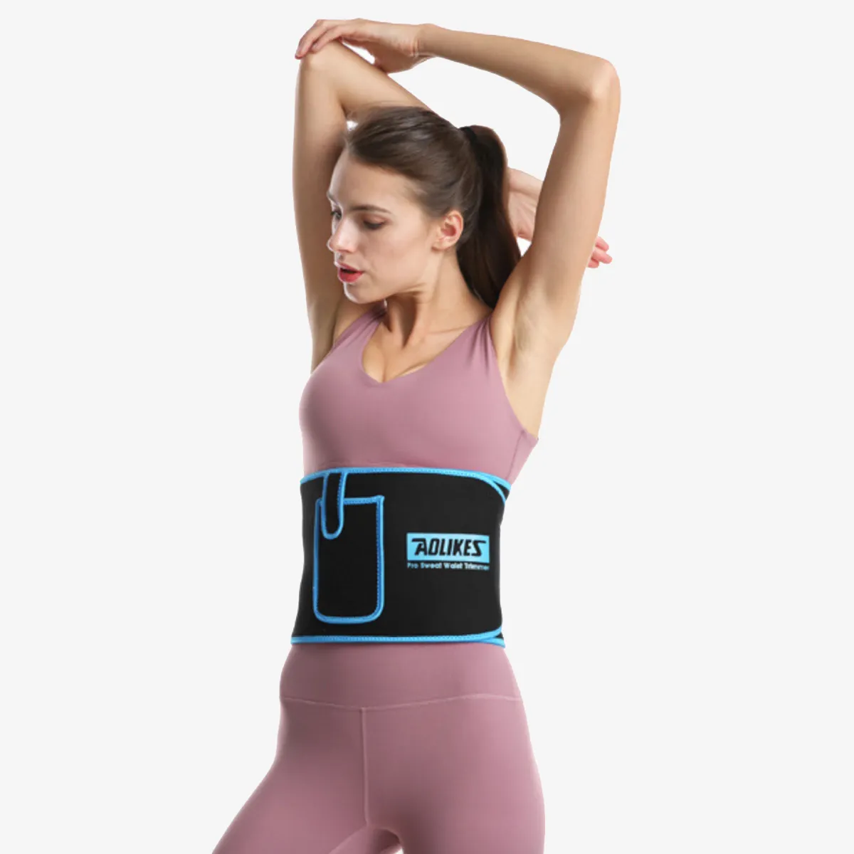 Aolikes Workout Waist Pocket Belt