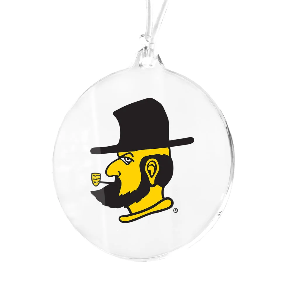 Appalachian State Mountaineers - Yosef Logo Ornament & Bag Tag