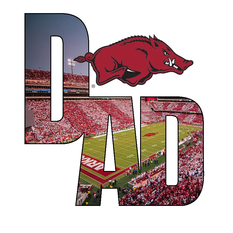 Arkansas Razorbacks - Arkansas Dad Bag Tag