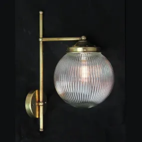 Art Deco Globe Wall Light Kansa Wall736