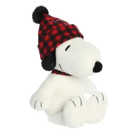 Aurora® Snoopy™ & Friends: The Peanuts® Winter Plaid Snoopy 11"