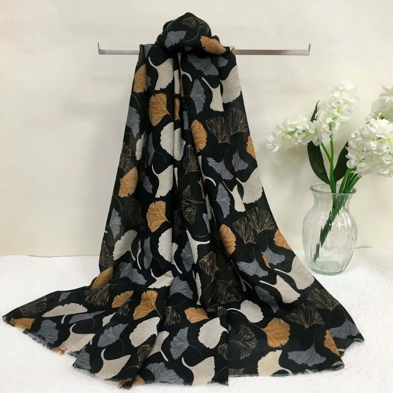 Autumn Leaves Lightweight Scarf