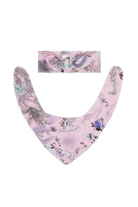 BABIES HEADBAND AND BIB SET DAWN OF UNIVERSE