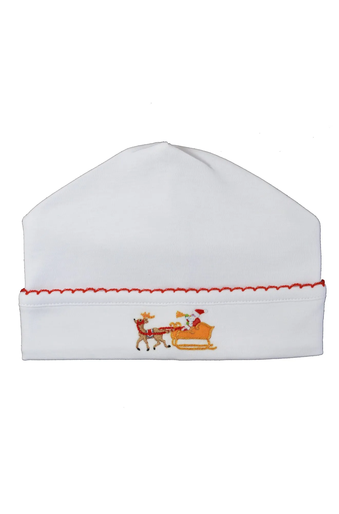 Baby Girl's Santa's Sleigh Hat