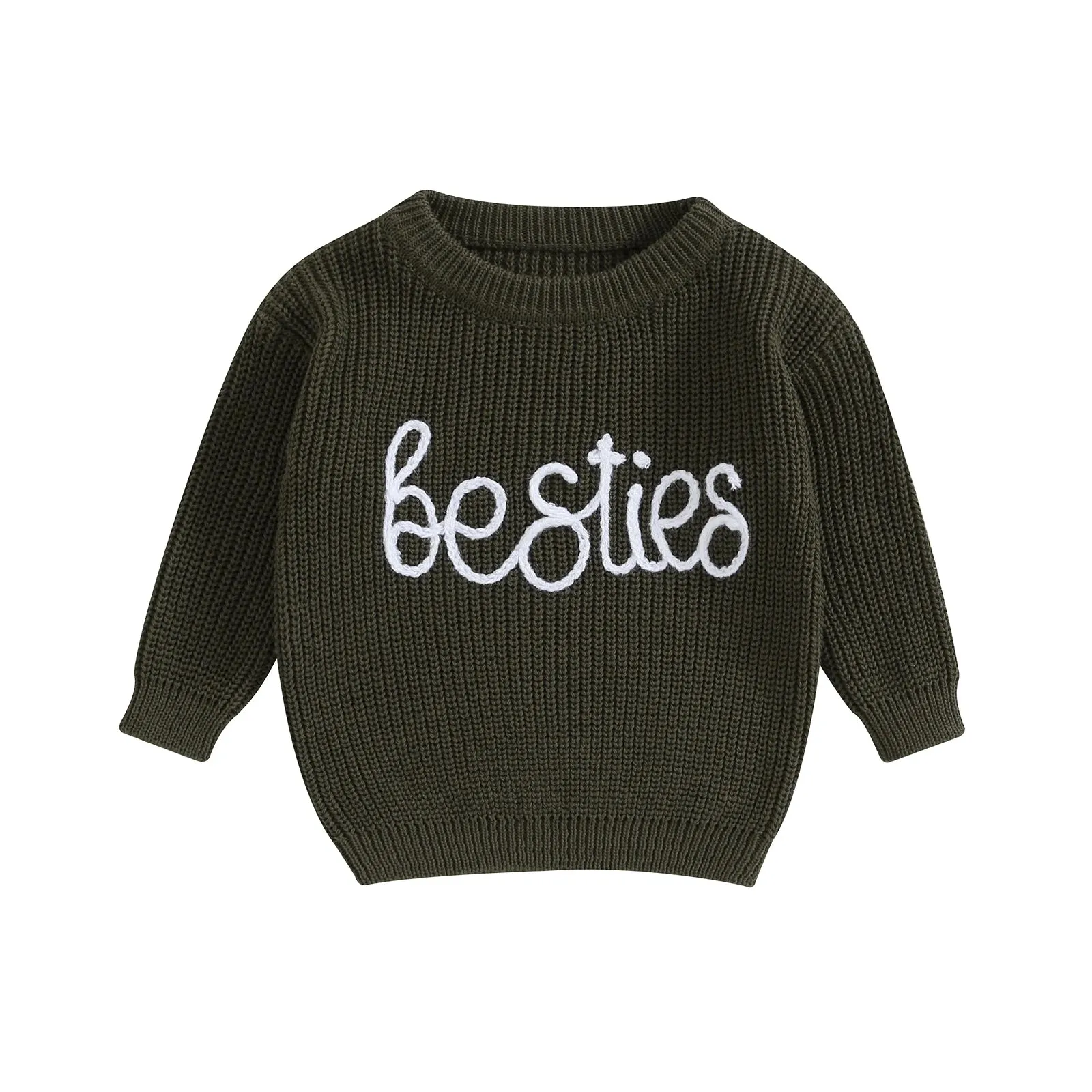 Baby (to 24M) Deluxe Girls Sweater - BESTIES