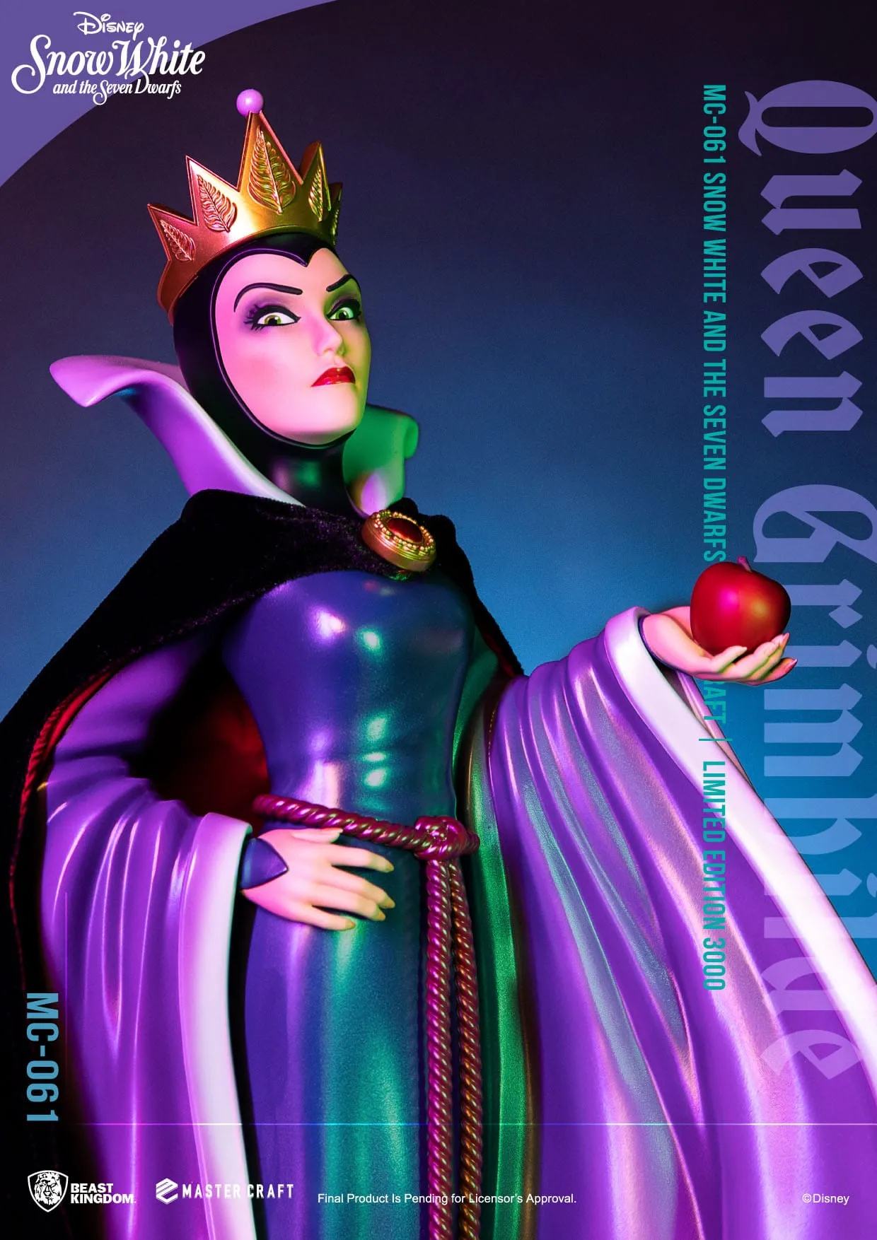 Beast Kingdom Disney Snow White and the Seven Dwarfs Queen Grimhilde Master Craft Statue