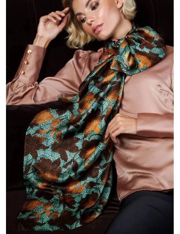 Bet and Malfie Dominique Silk Scarf