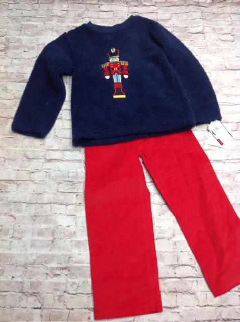 BKids Blue & Red 2 PC Outfit