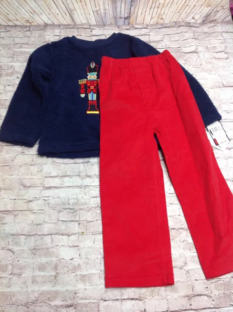 BKids Blue & Red 2 PC Outfit