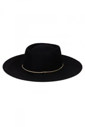 Black fedora Hat