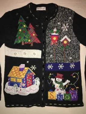 Black Ice Christmas Jumper