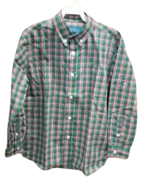 Boys L/S Shirt Holly Print