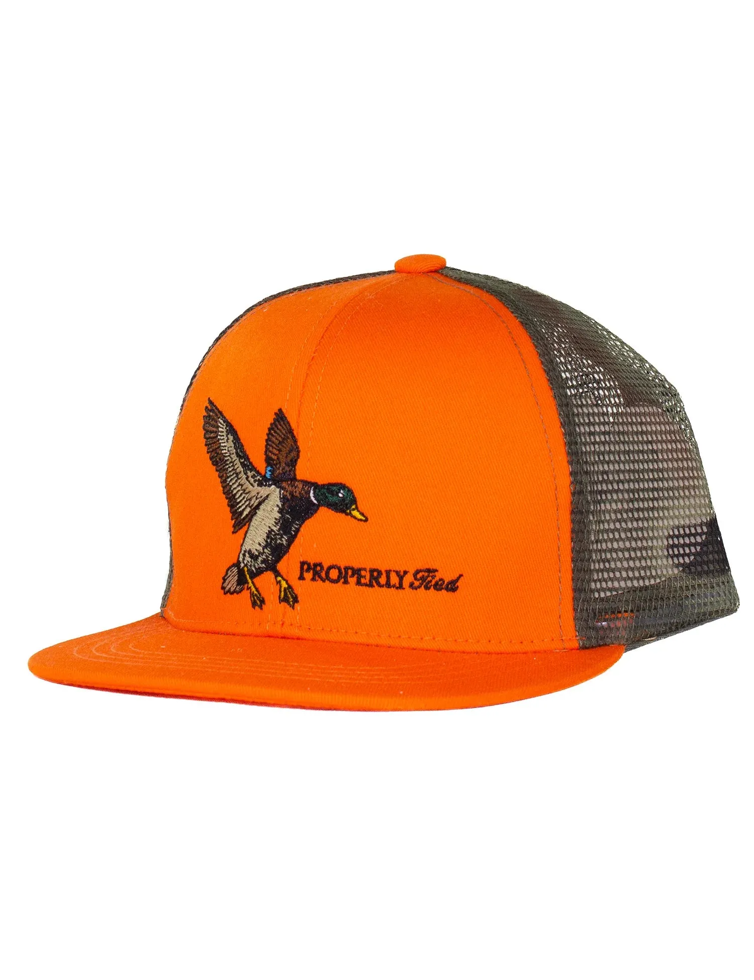 Boys Trucker Hat, Mallard Flight