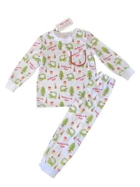 Cajun Christmas 2pc Pajama Set