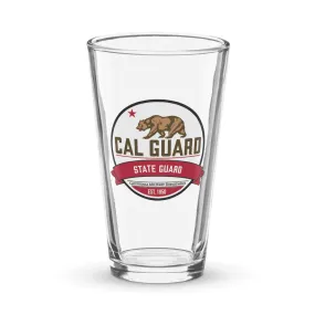 California State Guard Shaker Pint Glass