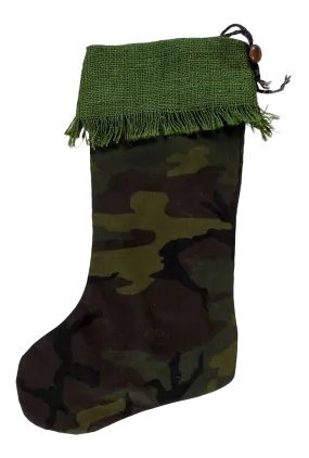 Camouflage Christmas Stocking