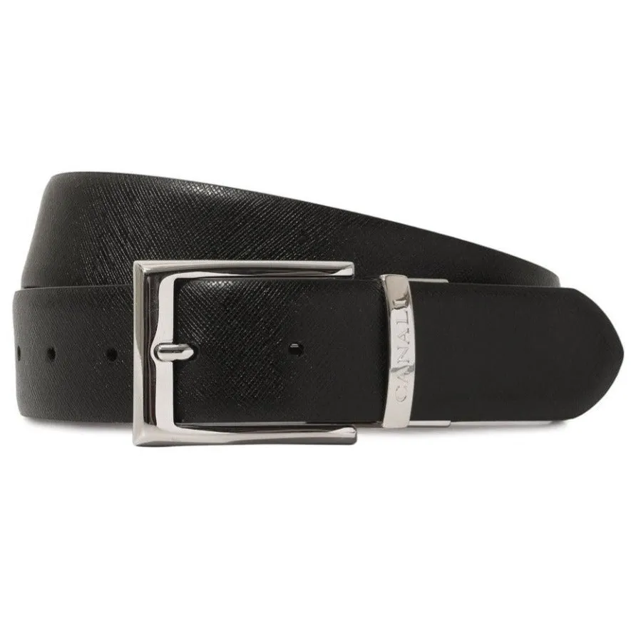 Canali Reversible Black / Chestnut Belt