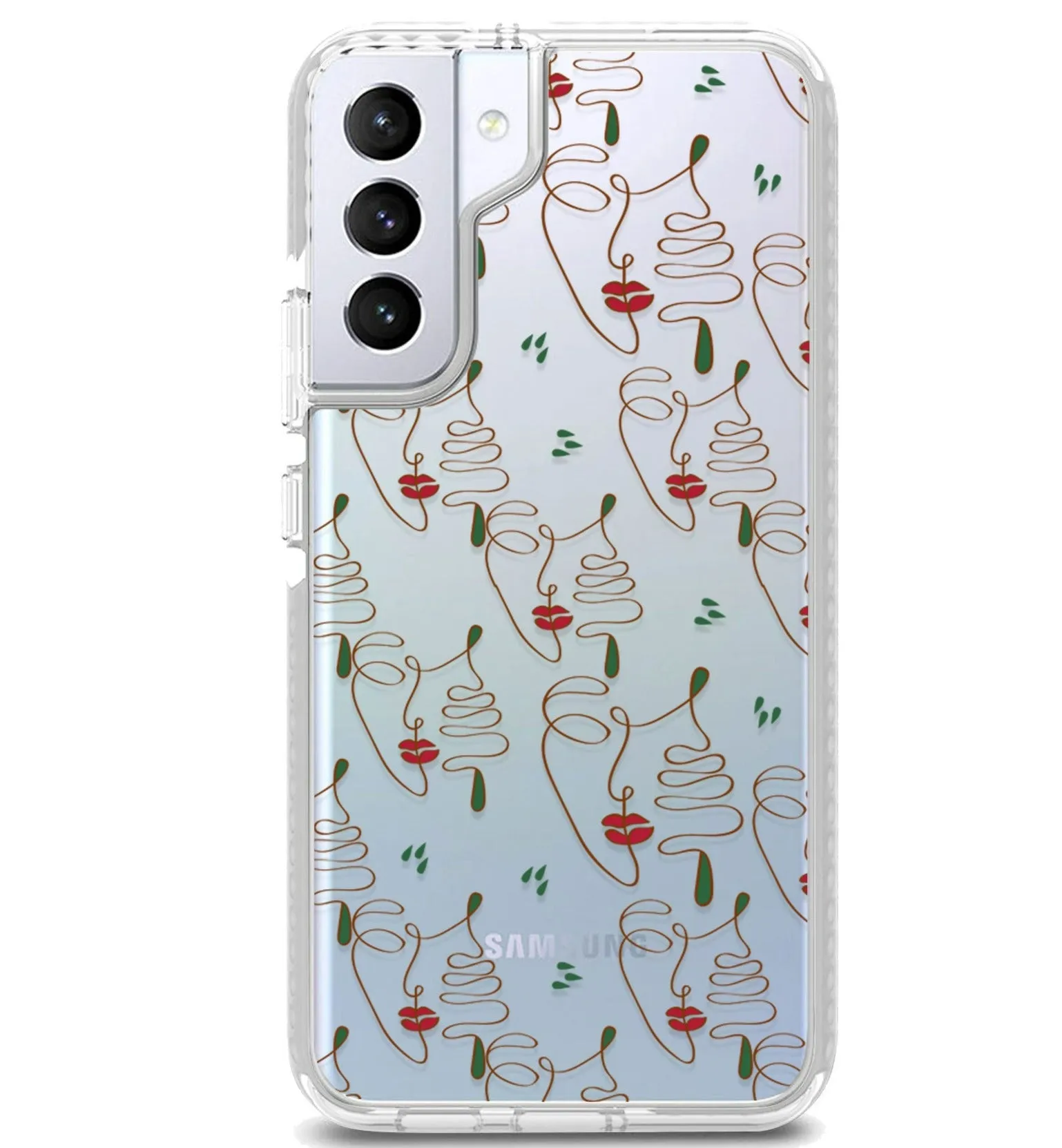 Christmas Abstract Faces Samsung Case