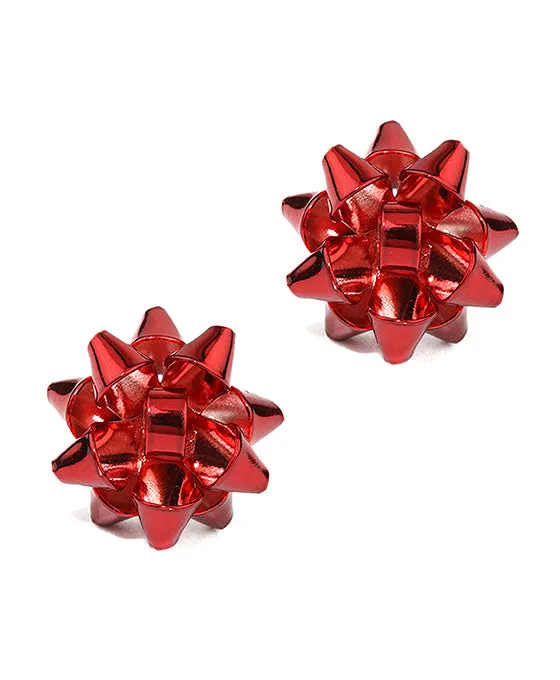 Christmas Bow Earrings